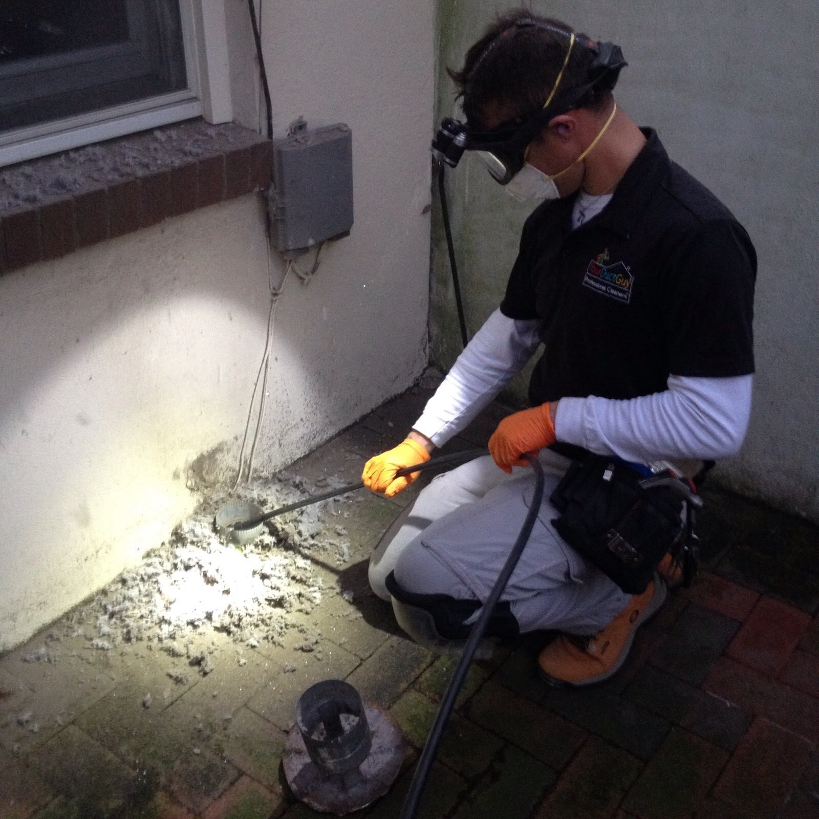 One Of Our First Dryer Vent Jobs