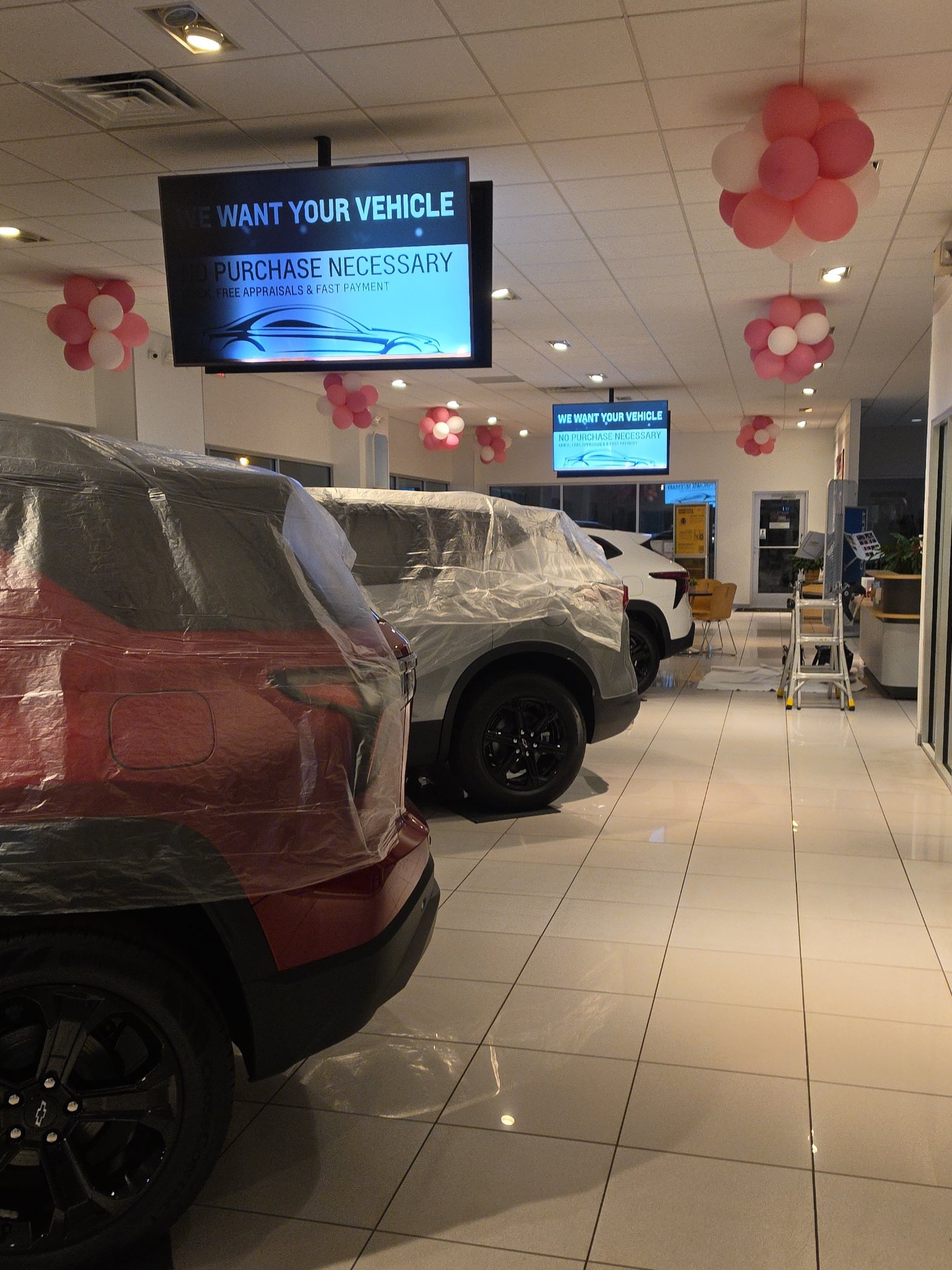 Inside A Barlow Chevrolet Showroom