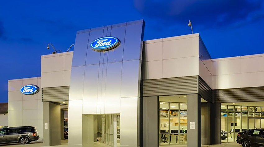 Barlow Ford Dealership Exterior