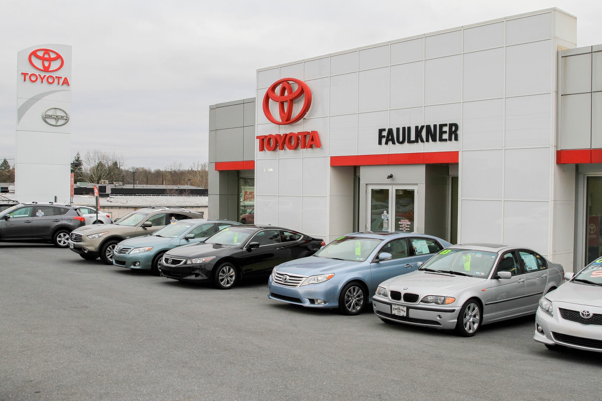Faulkner Toyota Dealership Exterior