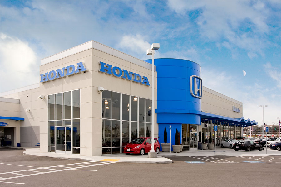 Honda Dealership Exterior