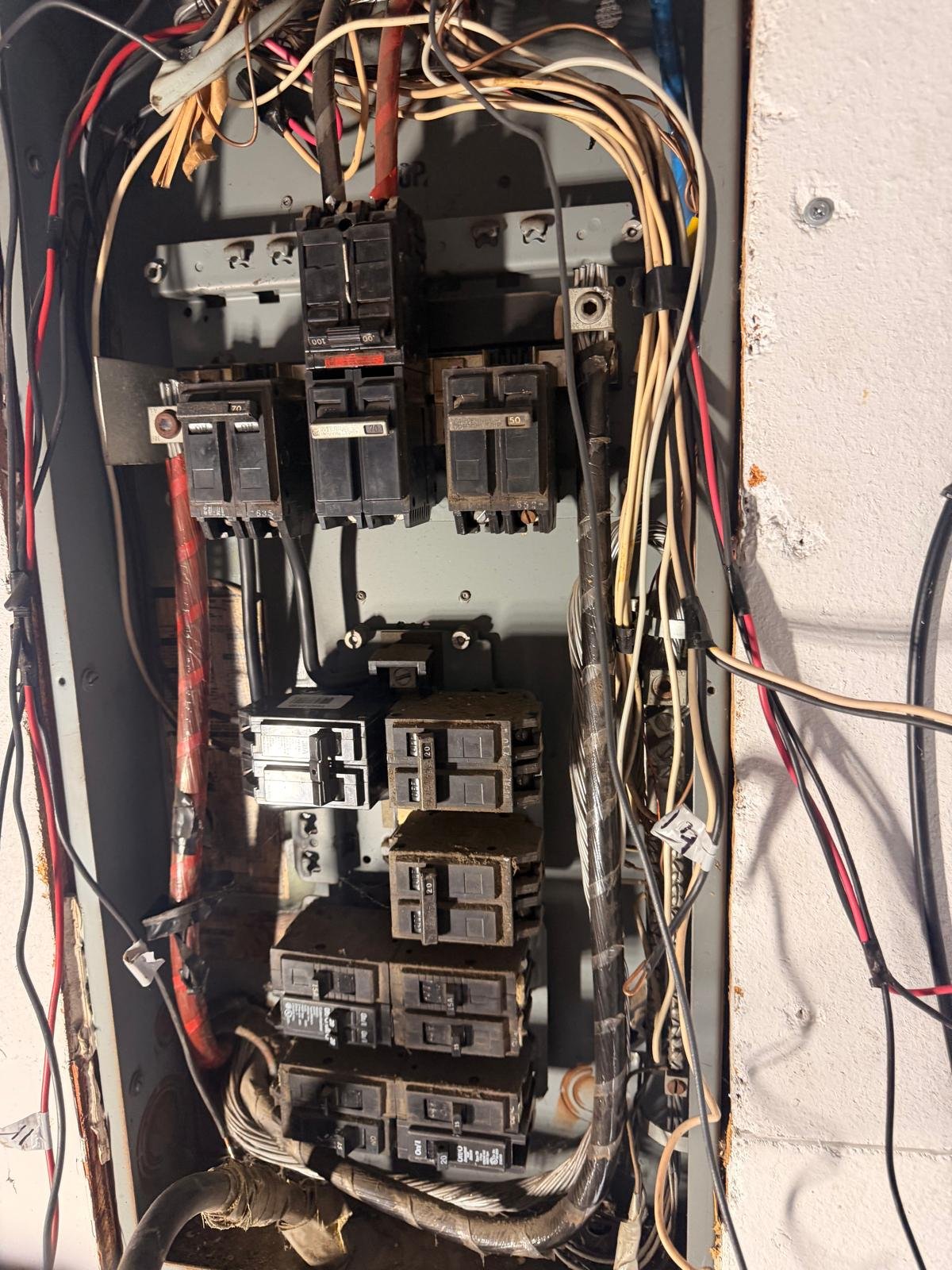 Before — Old Worn Breakers
