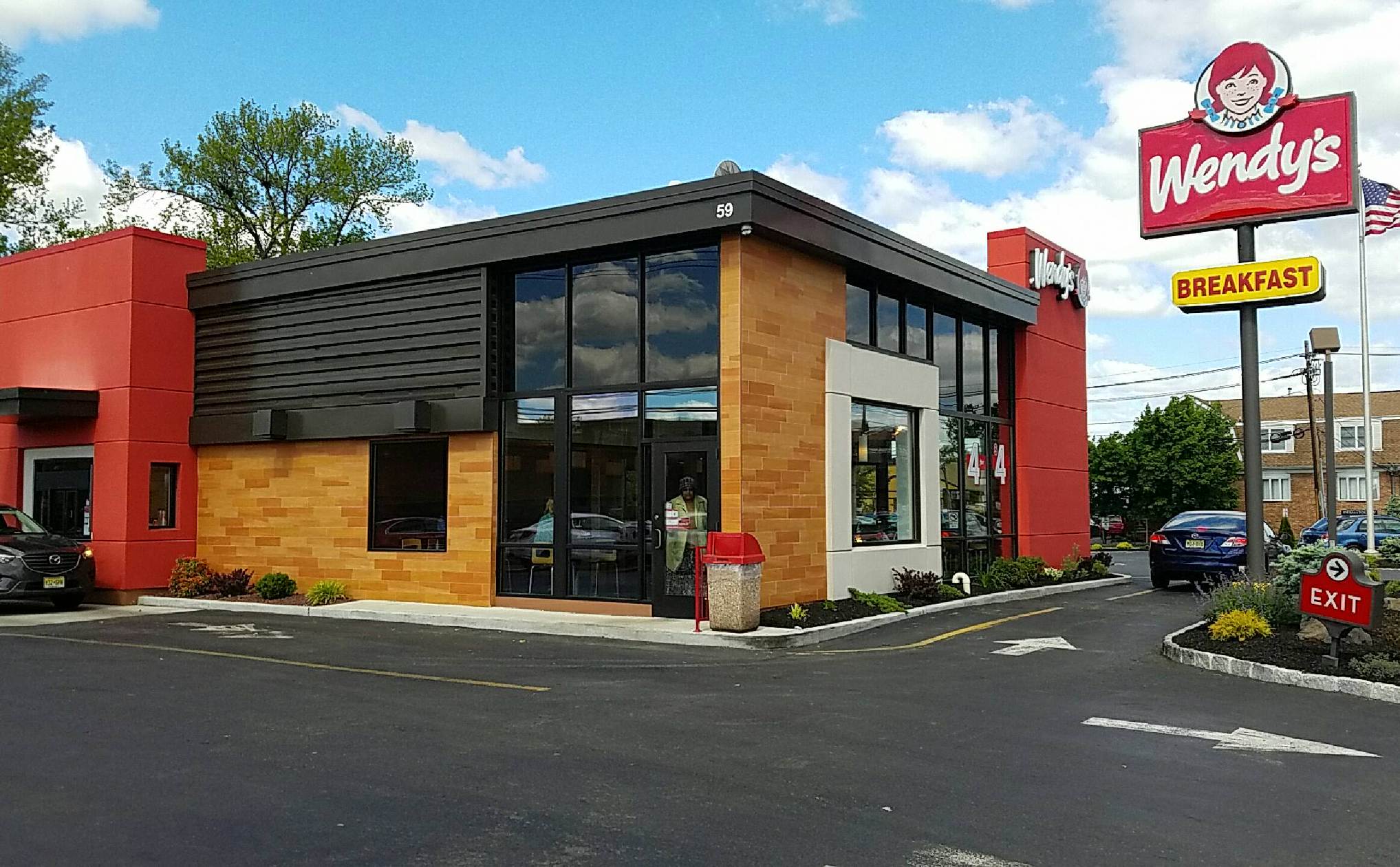 Wendy&rsquo;s Restaurant Storefront