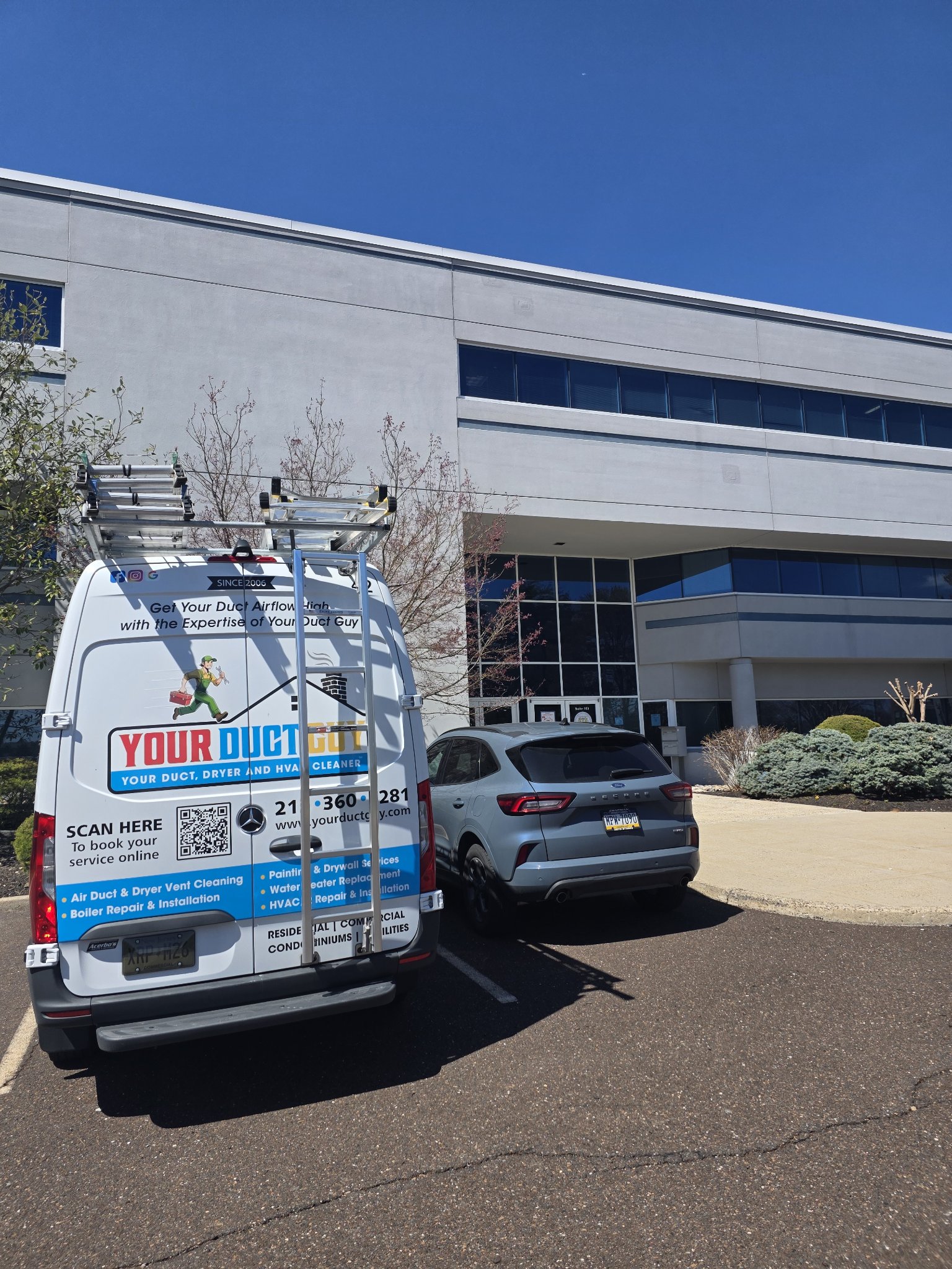Your Air Guys work van